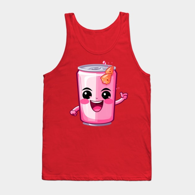 Soft drink cute T-Shirt cute giril Tank Top by nonagobich